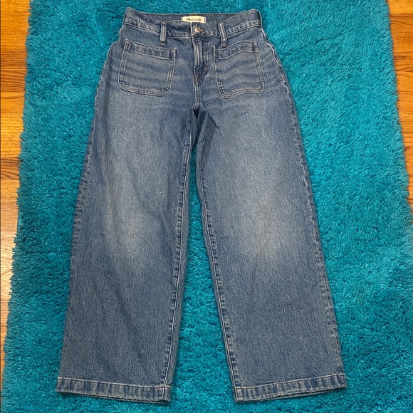 Madewell Wide Leg Jeans - Picture 1 of 7